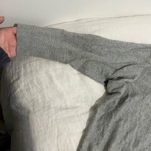 MILLY Gray Dolman Wrap Sweater - Size M